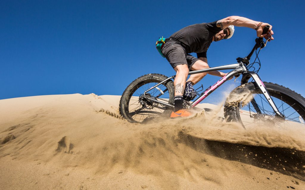 Fat Biking - Dune Ride - Photo Courtesy of Travel Oregon