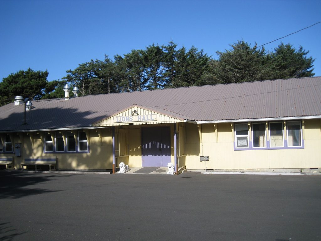 Yachats Lions Hall, Yachats, OR