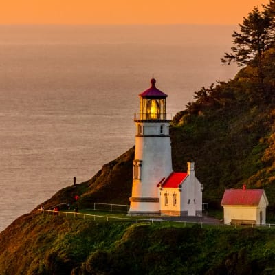 Heceta Lighthouse Gift Shop, Yachats, Florence, OR