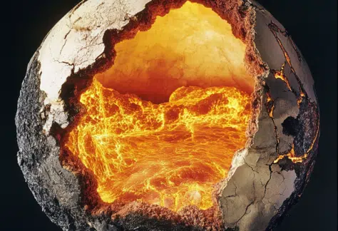 Melting Magma Earth Sciences